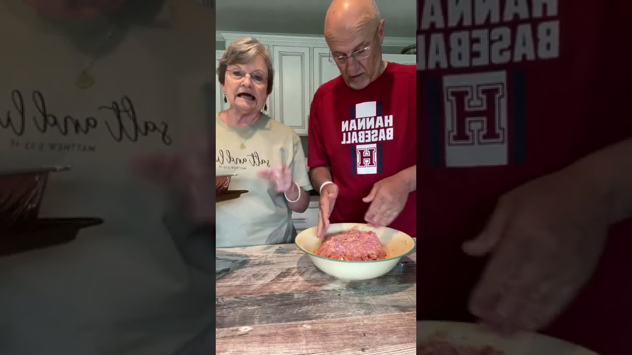 Mama Sue (and Harold) make MEATLOAF BALLS | Make ahead and freeze for an easy dinner idea
