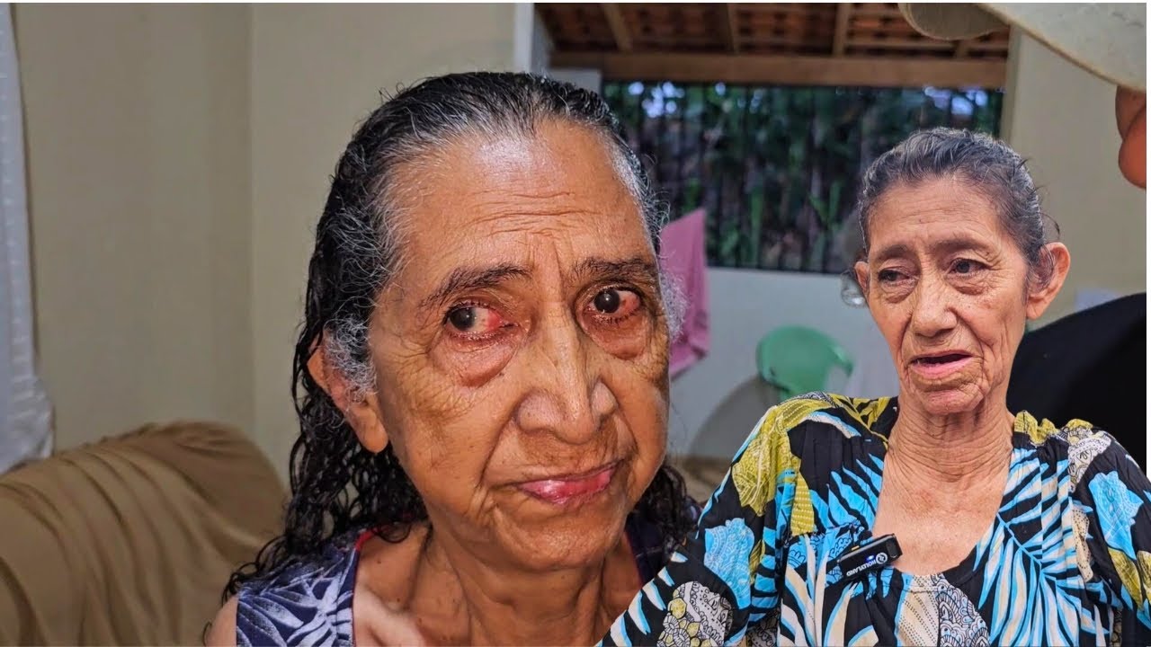 MÃE DO BENEDITO SE EMOCIONA/ DONA FRANCISCA COMO ESTÁ?