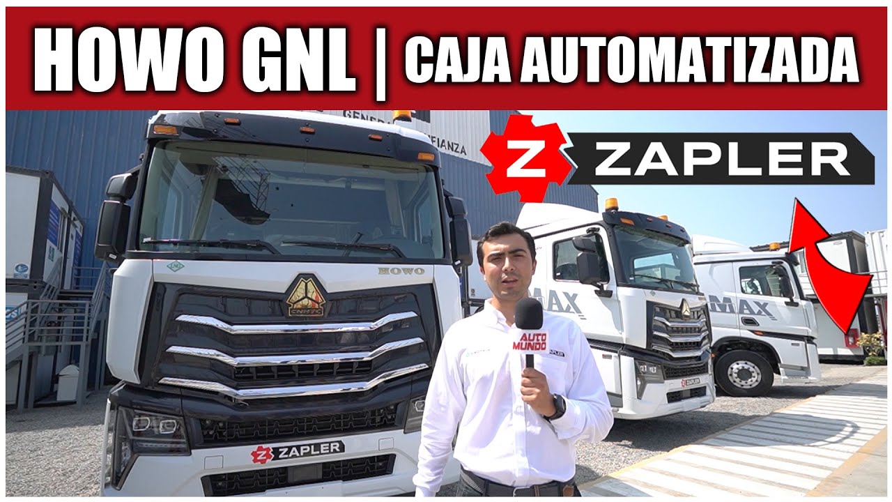 Sinotruk Howo MAX 460 HP con caja automatizada a GNL | ZAPLER