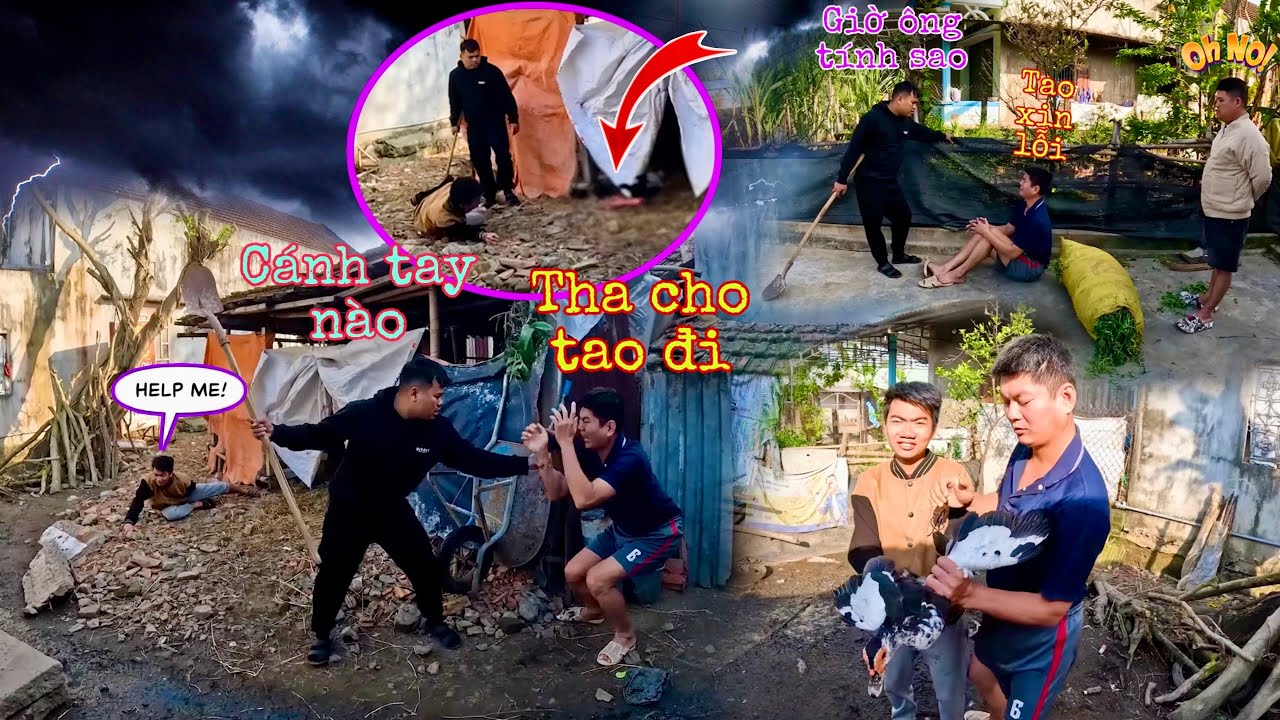 Quốc Bẻm T&egrave; Ra Quần Khi Thấy Thiết Khmer Lấy C&aacute;nh Tay Của Sanh Đao
