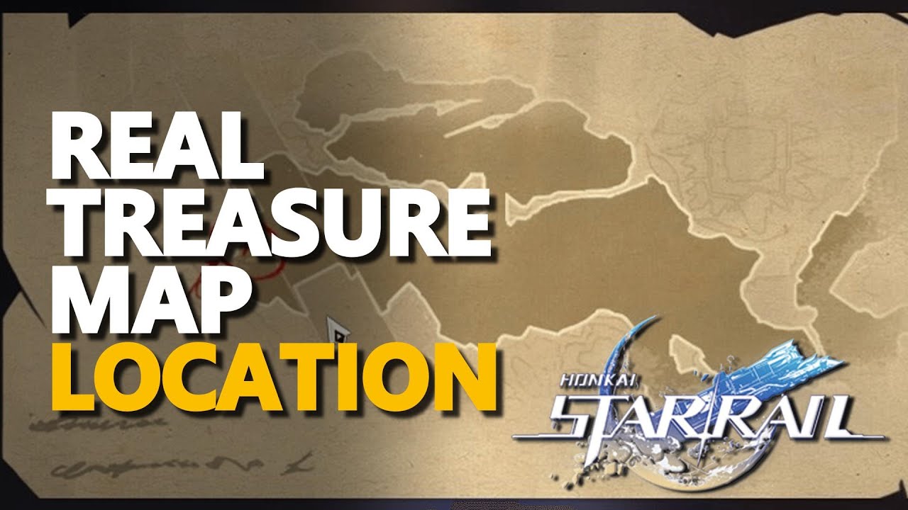 Real Treasure Map Honkai Star Rail
