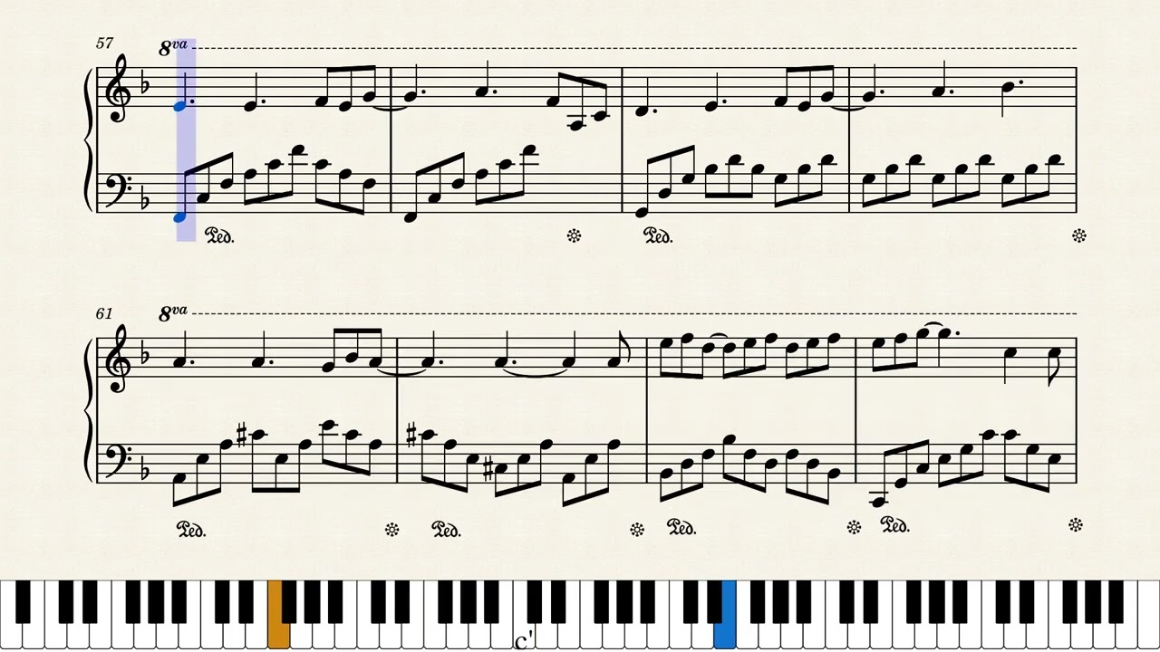 Yanni-Felitsa Free Piano Sheet Music