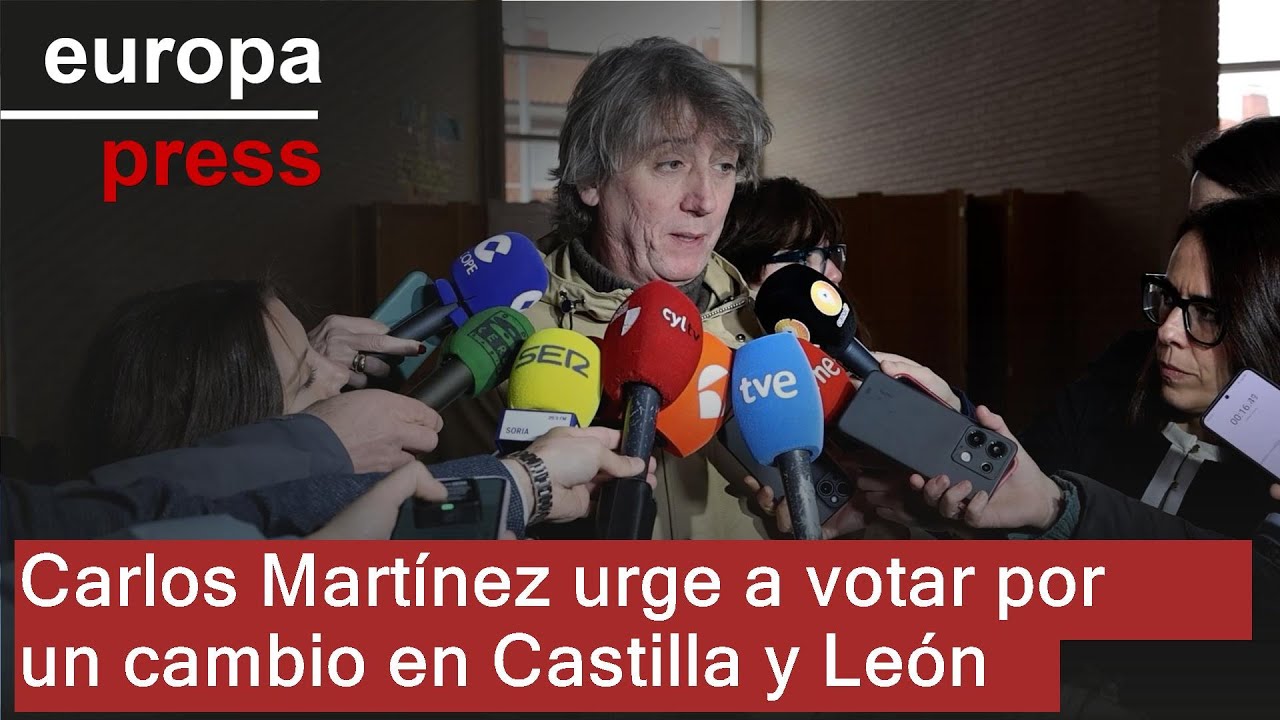 Carlos Martínez anima a los ciudadanos a votar para dar un 