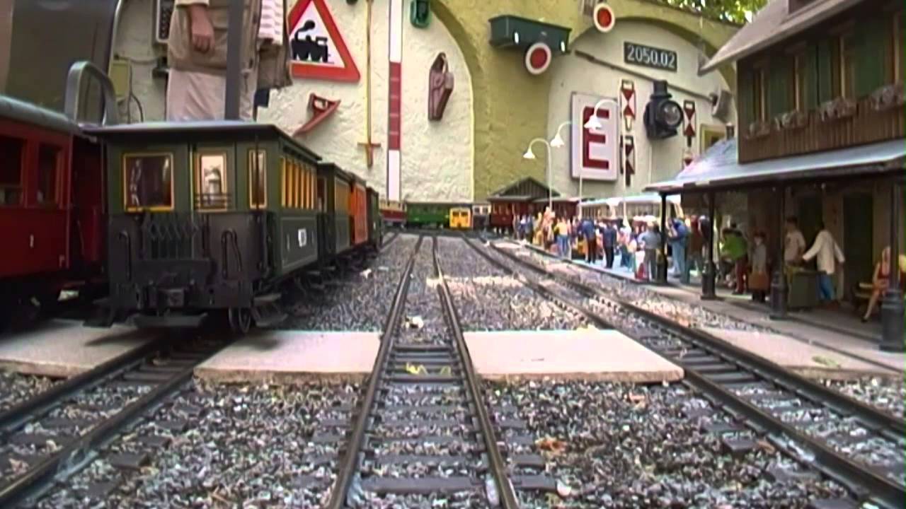 Führerstandsmitfahrt auf der Tullner Gartenbahn