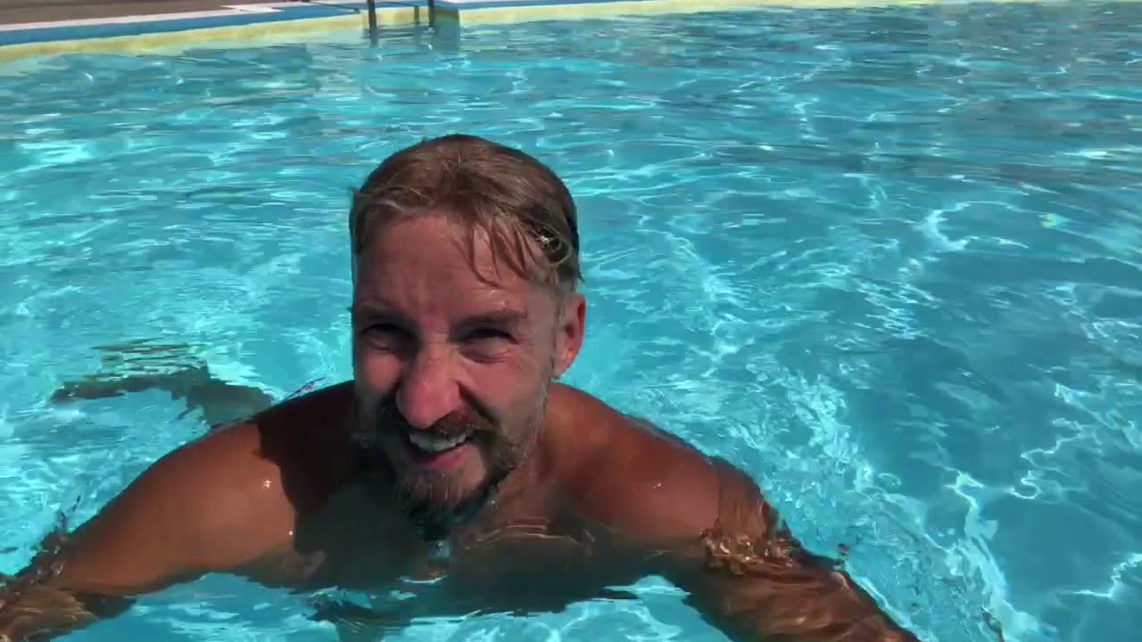 🔥 ATTENZIONE ti mostro la mia Protesi di capelli IN PISCINA! Swimming whit a hair replacement system