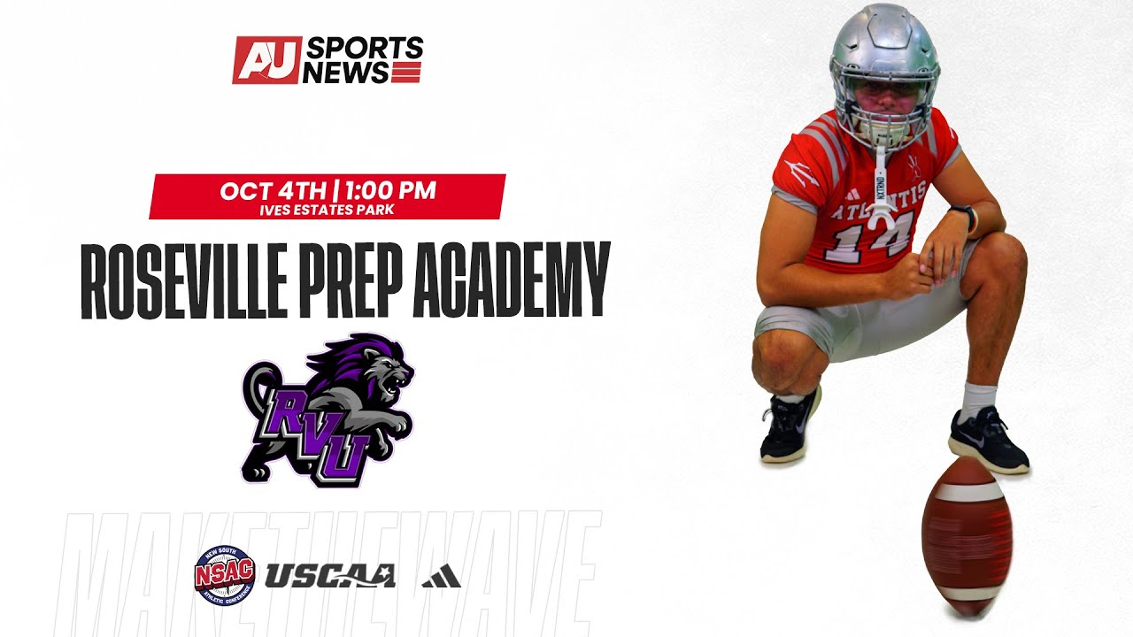 Atlanteans vs. RU Lions - Football