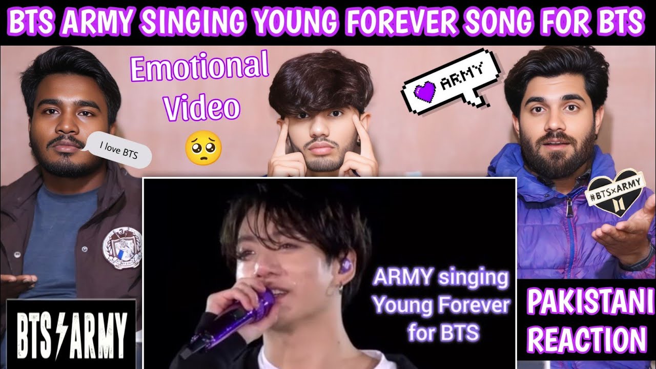 Bts Army Singing For Bts - Unforgettable Moment - Pakistani Reaction - Usman Rajpoot