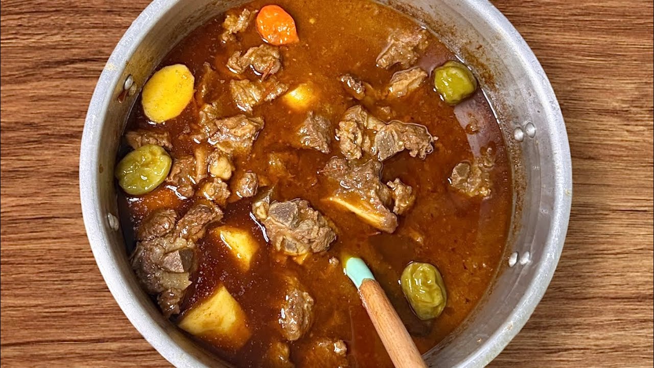 Recette sauce au viande de bœuf très délicieux soupe de viande à ma façon