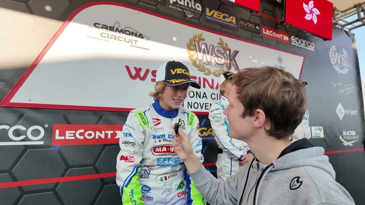 Niccol&ograve; Perico (Team Driver Racing Kart &ndash; KR &ndash; IAME) WSK Final Cup 2025 RD2 Cremona MINI