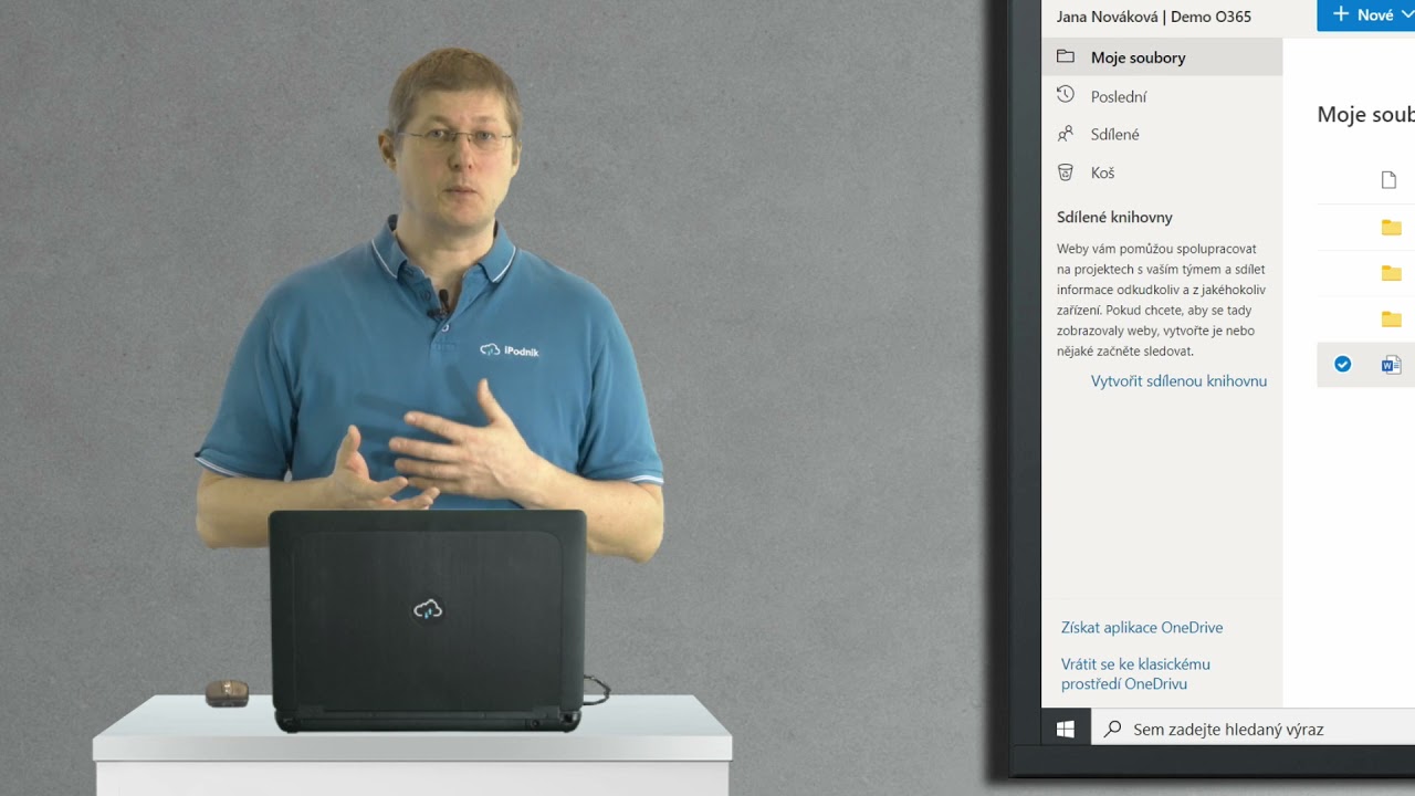 Jak sd&iacute;let soubory z Microsoft OneDrive nebo SharePoint
