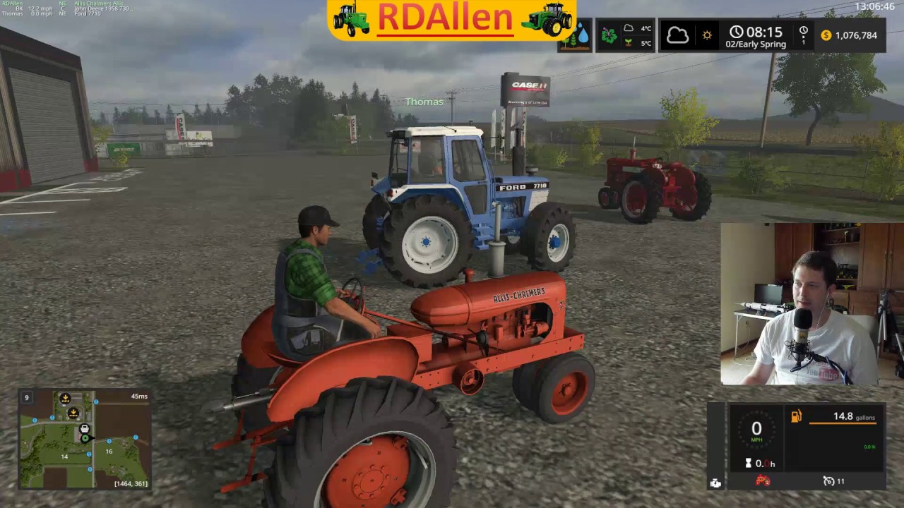 🚜 Starting Lone Oaks Map! MP FS17 RDAllen Live 9 02 2018