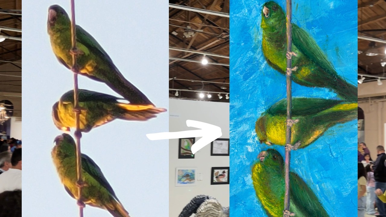 Lore behind the Bird Paintings | Art Exhibitions Vlog