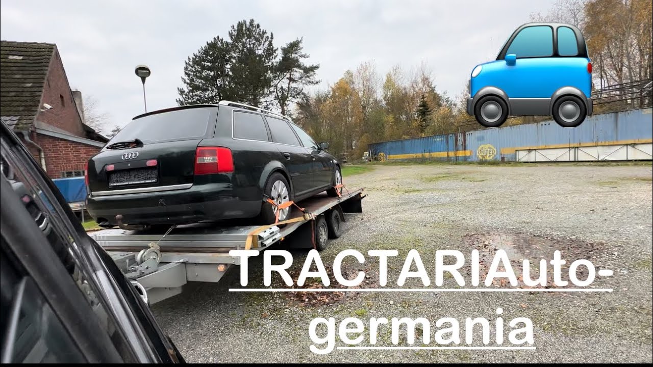 TractăriAuto-Germania Cu Kia sorento și platforma B+E (Carvolg Volg) tractări auto transport auto