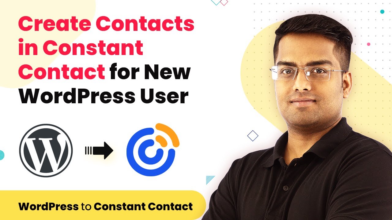 Constant Contact WordPress Integration - Create Contacts for New WordPress Users