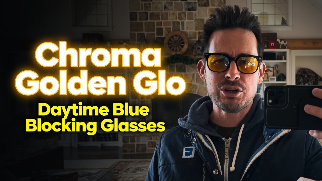 Chroma Golden Glo Daytime Blue Blocking Glasses Review
