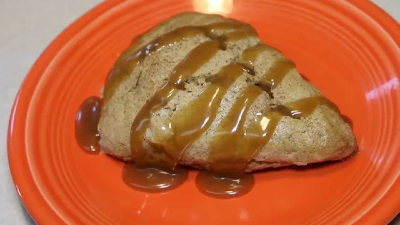 Caramel Apple Cinnamon Scones