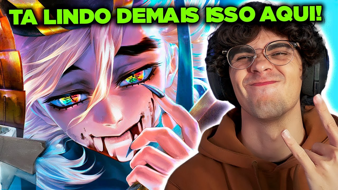 (OBRA DE ARTE, APENAS!) REACT - 7 Cores de Morte | Douma (Kimetsu no Yaiba) | Enygma