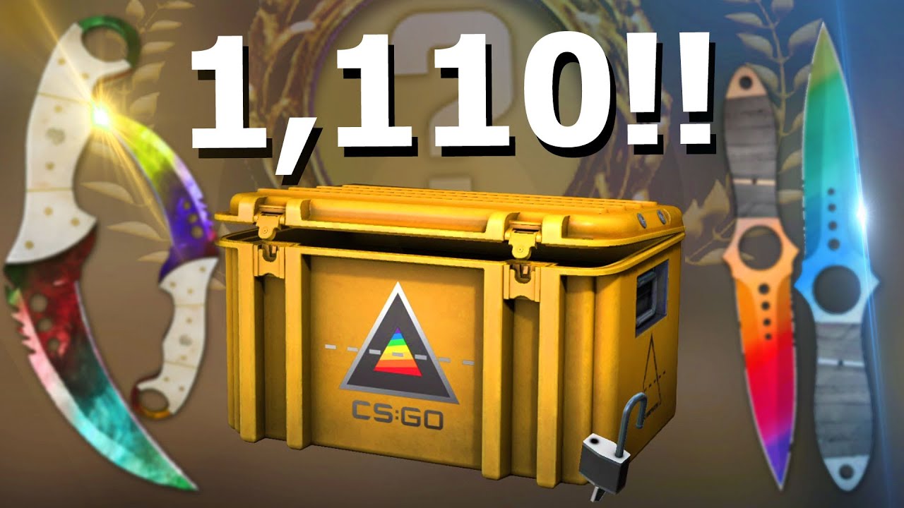 Я открыл 1110 кейсов CSGO Prisma 2, и вы никогда не поверите, что мне выпало.