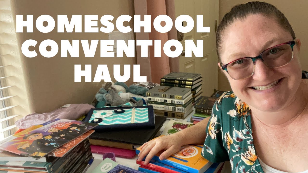 MEGA HOMESCHOOL CONVENTION HAUL-I BOUGHT ALL THE THINGS!