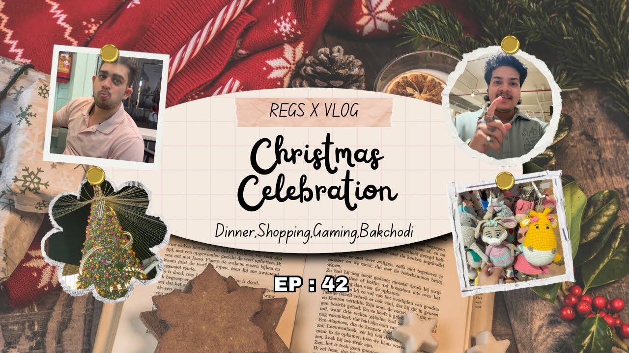 Christmas Celebration 🎄 | Dinner, Shopping, Gaming & Full Bakchodi 😍 | Friends Vlog EP 42
