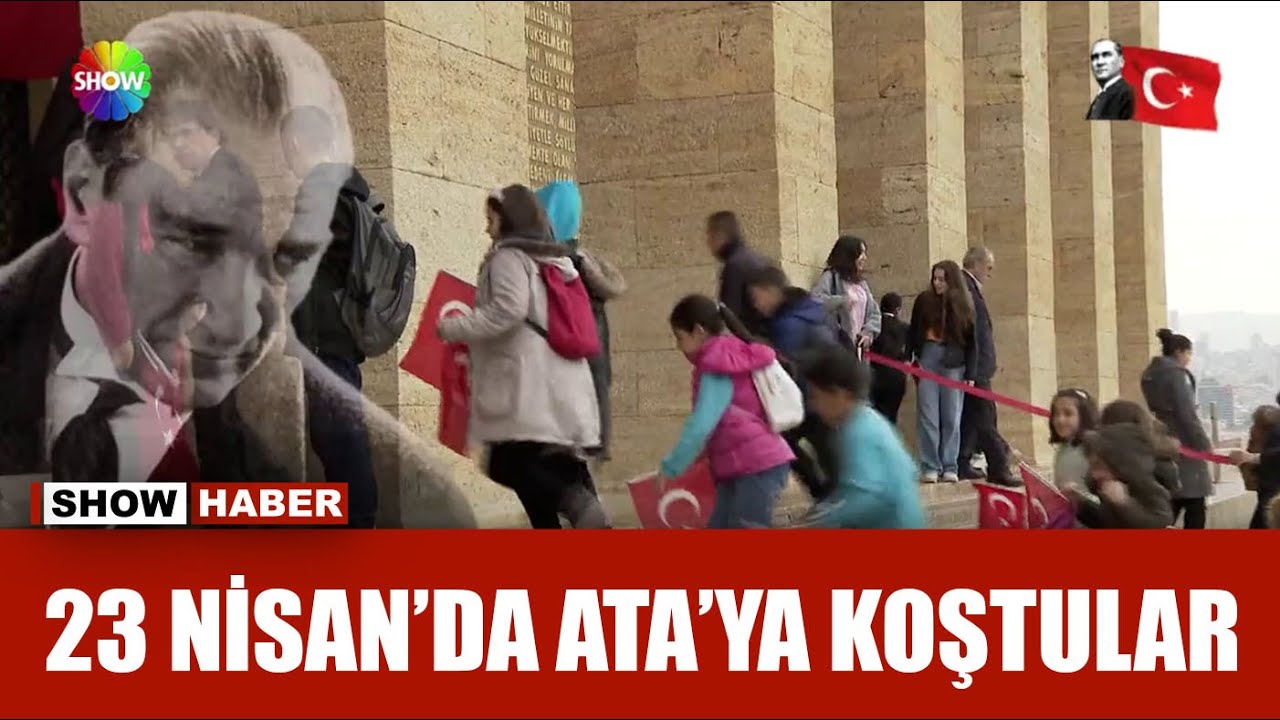 Anıtkabir'de 23 Nisan çoşkusu