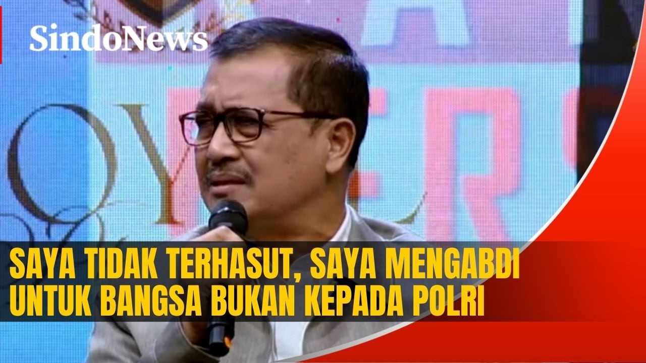 Oegroseno Tegas: Saya Tidak Terhasut! Saya Mengabdi untuk Bangsa, Bukan untuk Polri |Rakyat Bersuara