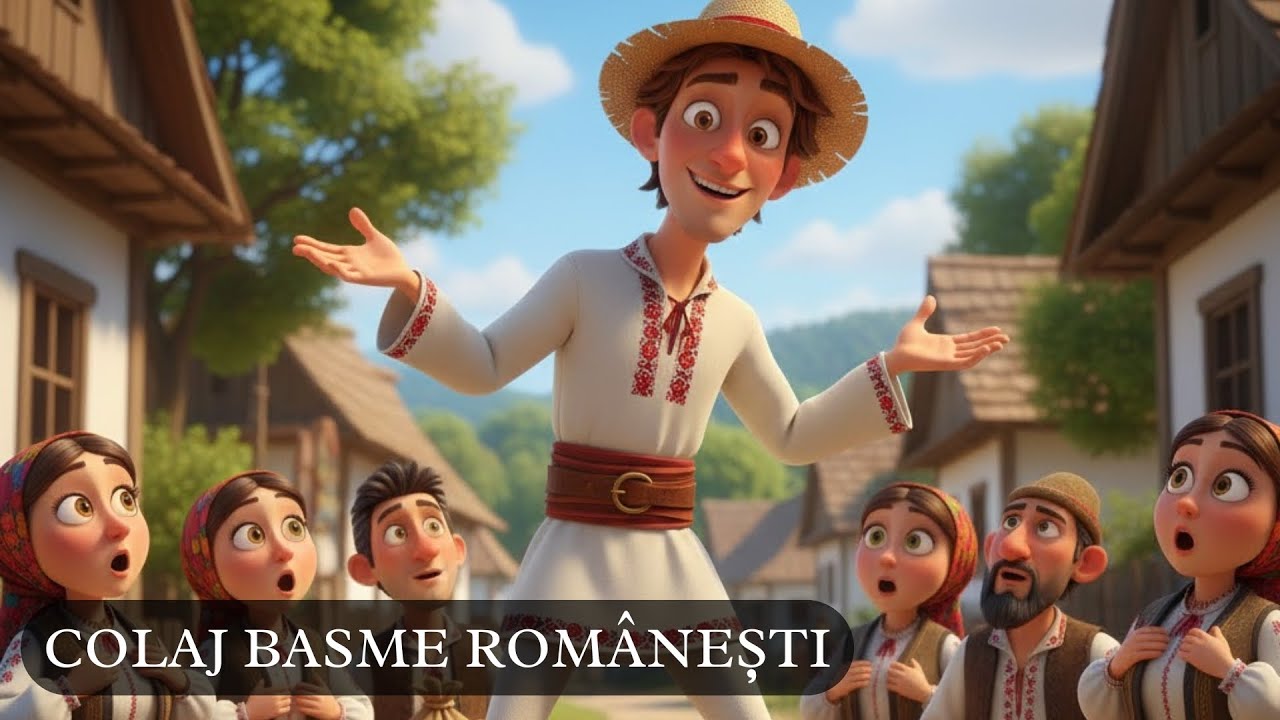 COLAJ BASME ROMÂNEȘTI FERMECATE - Povești CLASICE pentru copii