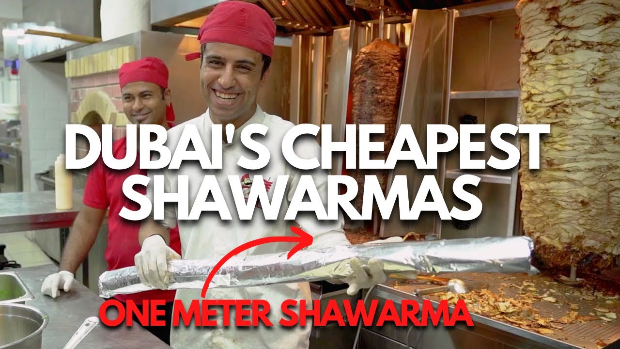 🌯 Dubai&rsquo;s Cheapest Shawarma (From 5 AED) &ndash; 5 Spots You Must Try!