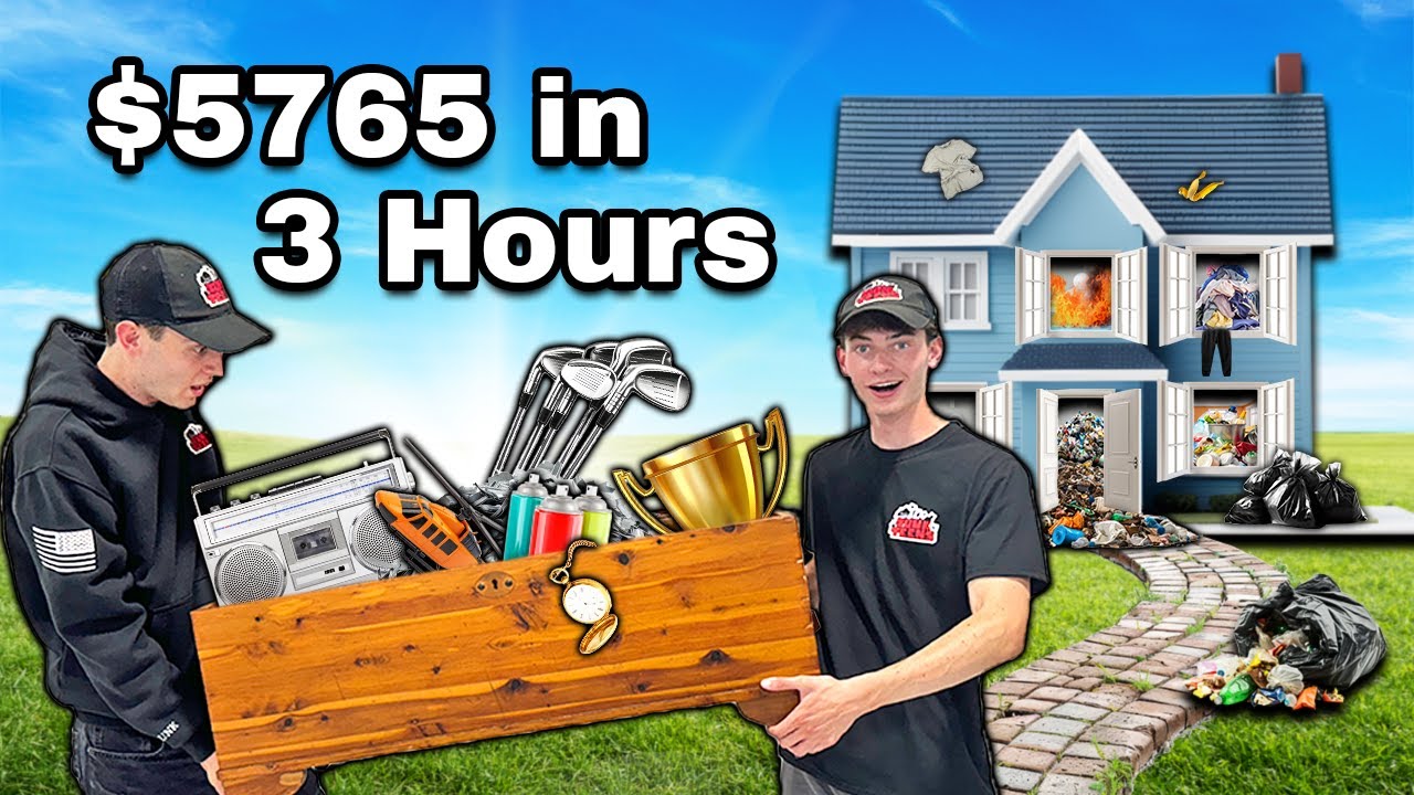 We EMPTIED an Entire House in 3 Hours!