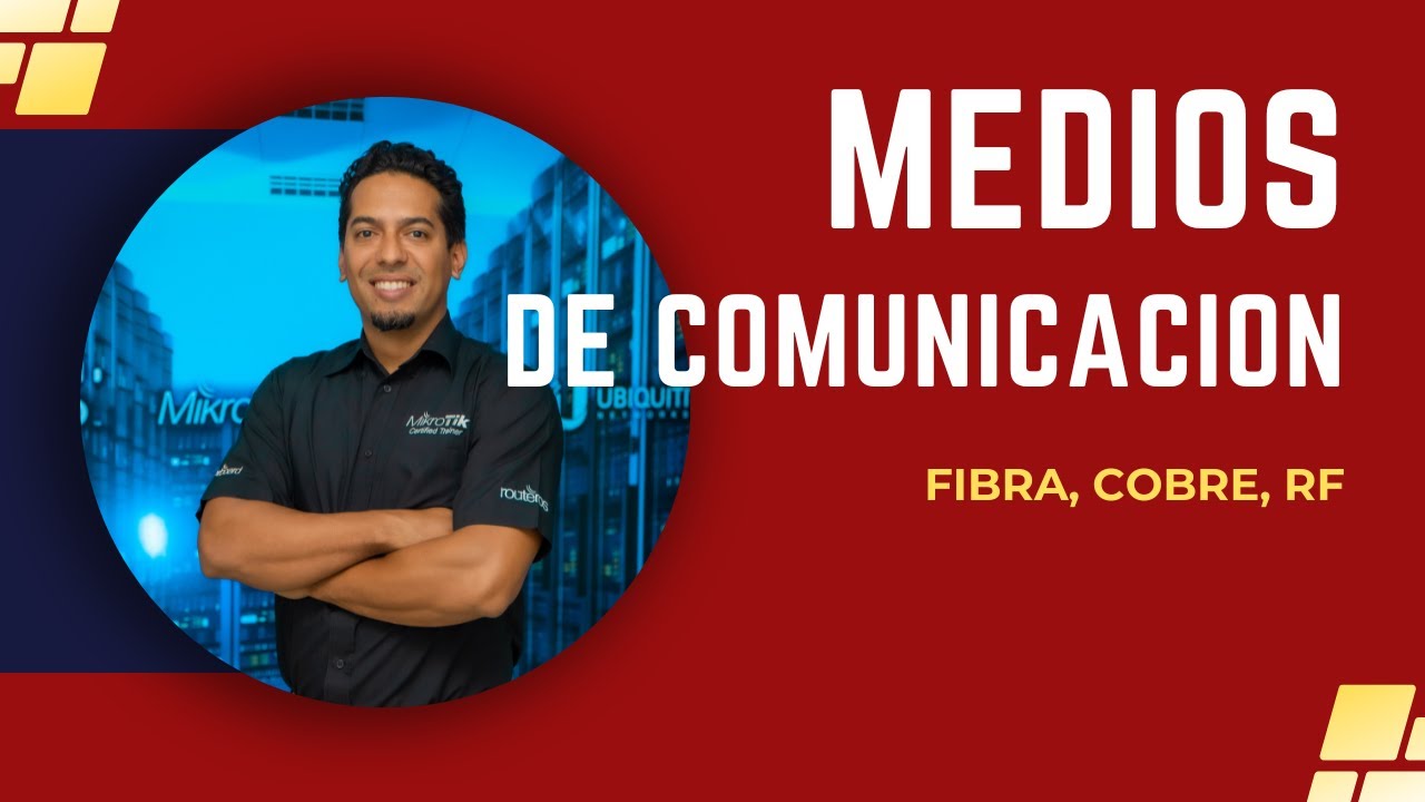 Medios de comunicacion para redes de datos
