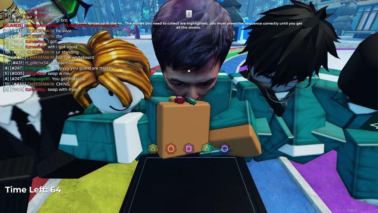 Roblox Ink Game Seong Gi Hun Panthelon minigame