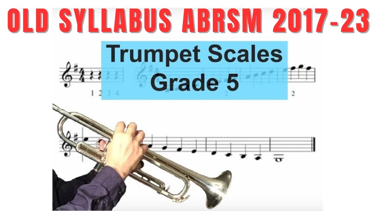 Grade 5 Trumpet Scales ABRSM