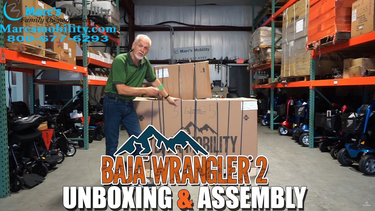 Baja Wrangler 2 - BA400 How to Unbox and Assemble with Memory Foam Seat and Batteries installed!