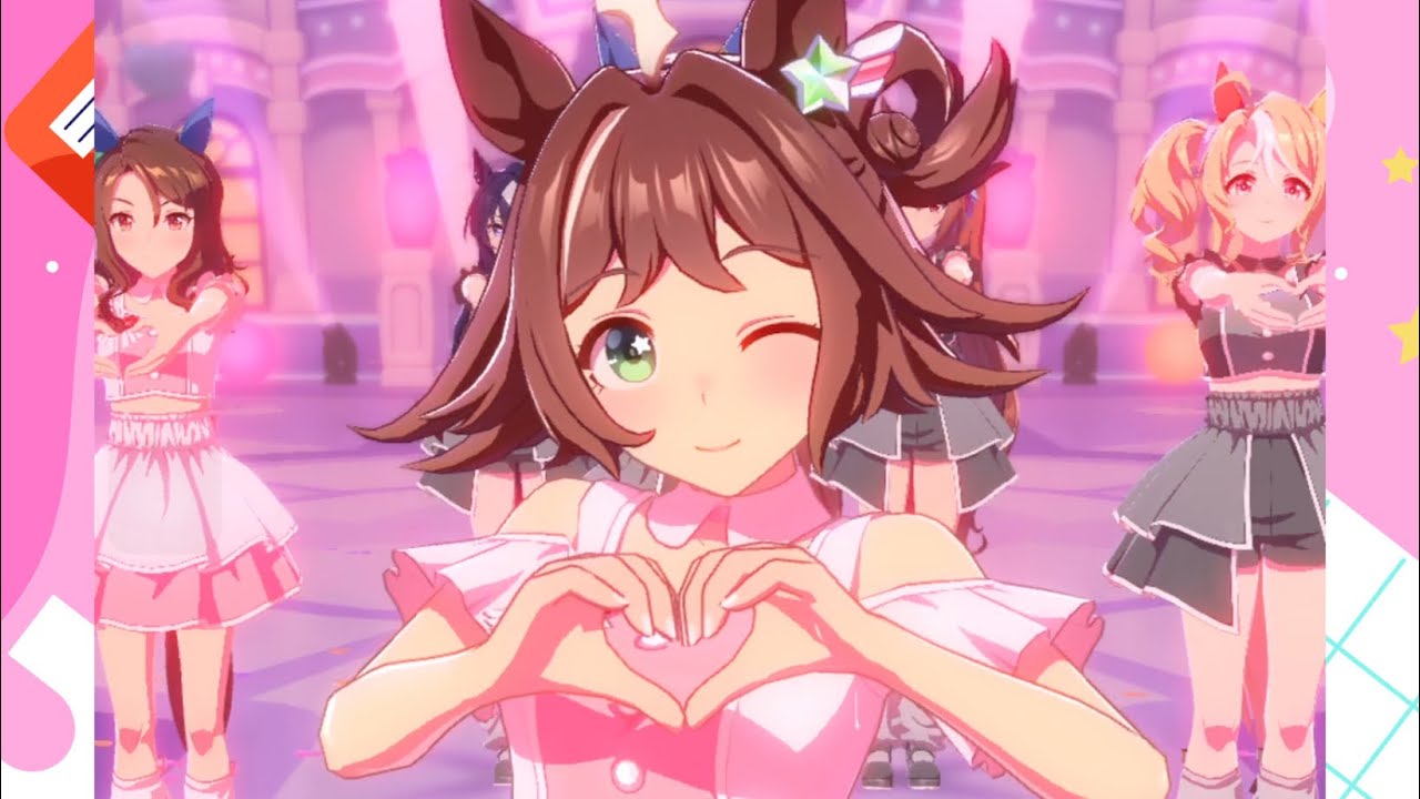 ウマ娘「めにしゅき♡ラッシュっしゅ！」　ラインクラフト　シーザリオ　フサイチパンドラ　キングヘイロー