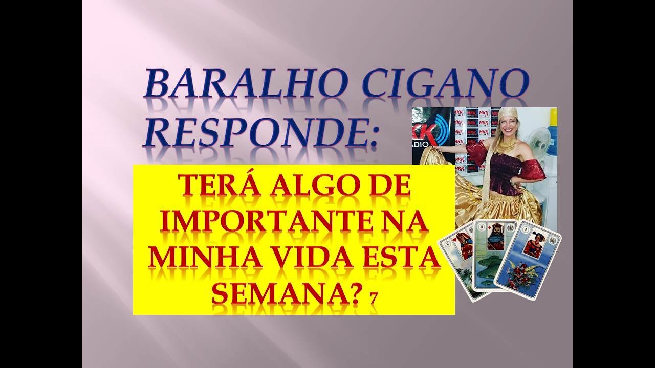 Terá algo de Importante na Minha Vida esta Semana? 7 #baralho #cigano