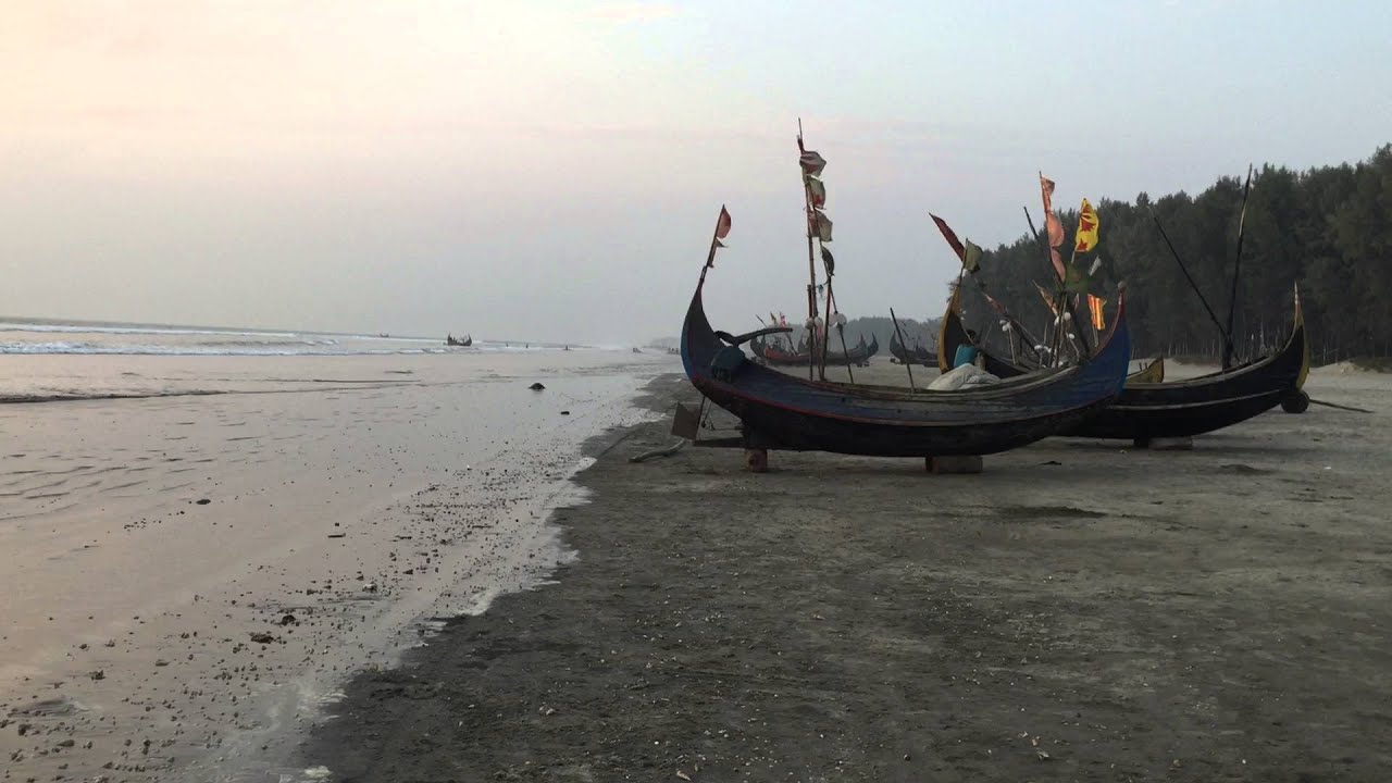 teknaf beach walk & sound of the Bay of Bengal
