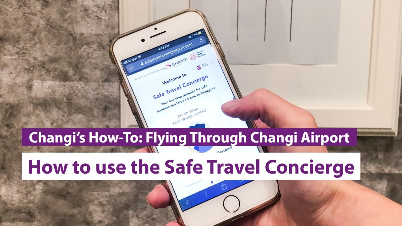 How to use the Safe Travel Concierge