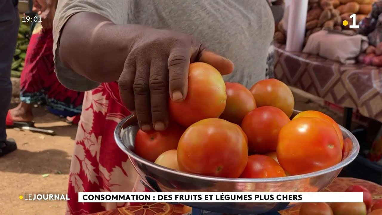 Consommation : des fruits et légumes plus chers