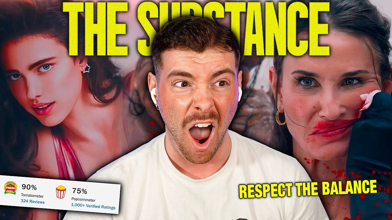 THE SUBSTANCE might just be the MOVIE OF THE YEAR!! | *the substance reaction*