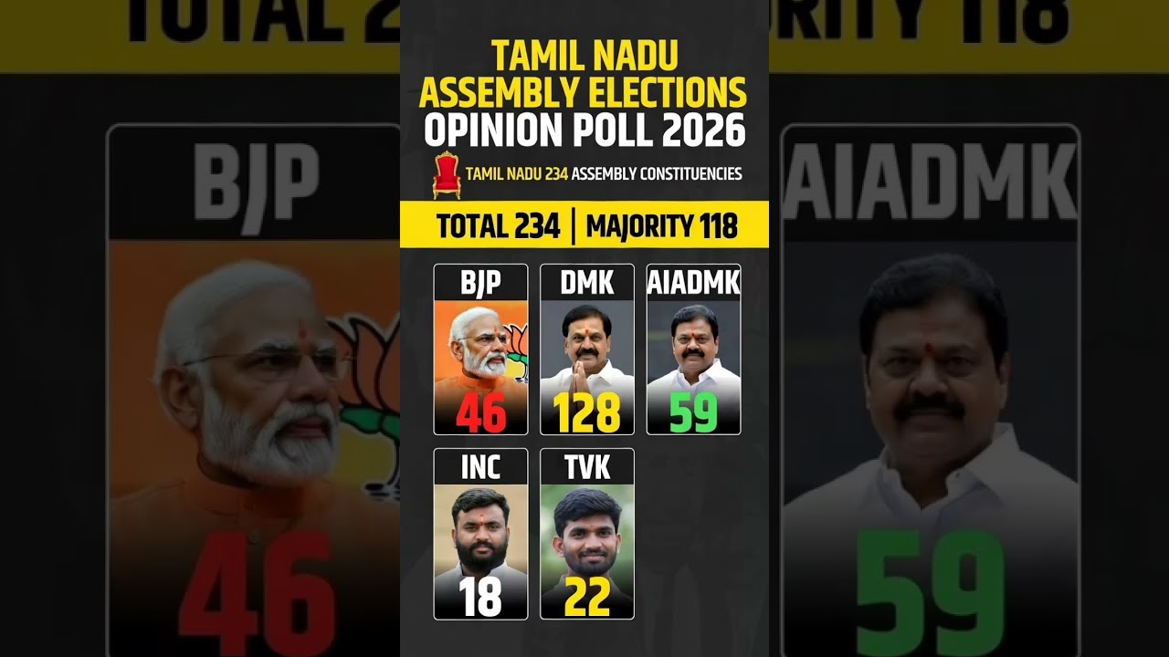 tamilnadu assembly election New opinion poll survey#tamilnadupolitics #tamilshorts #aiadmk #dmk