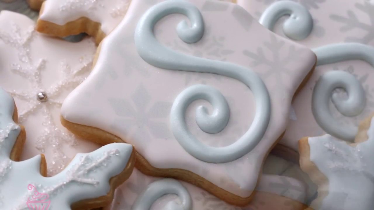 Monogram Cookies by Emma's Sweets