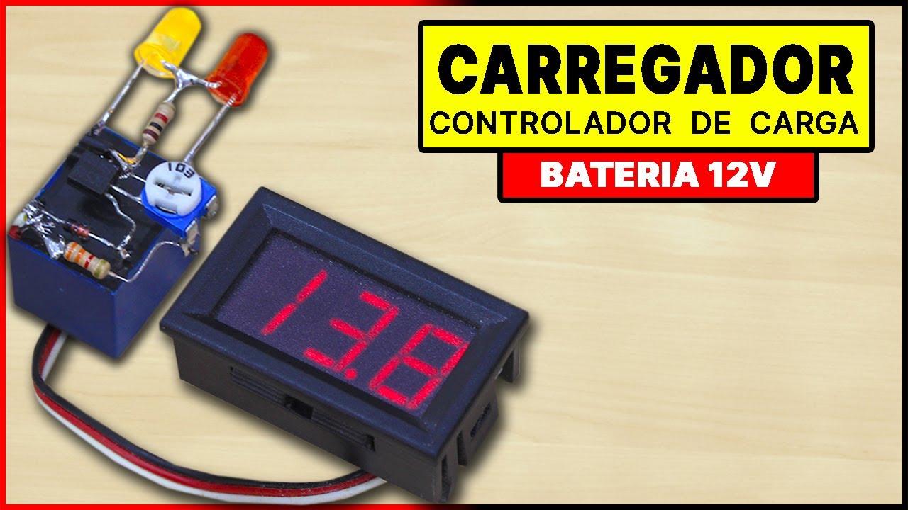 Carregador Automotivo 12v! CASEIRÃO  (CONTROLADOR DE CARGA)
