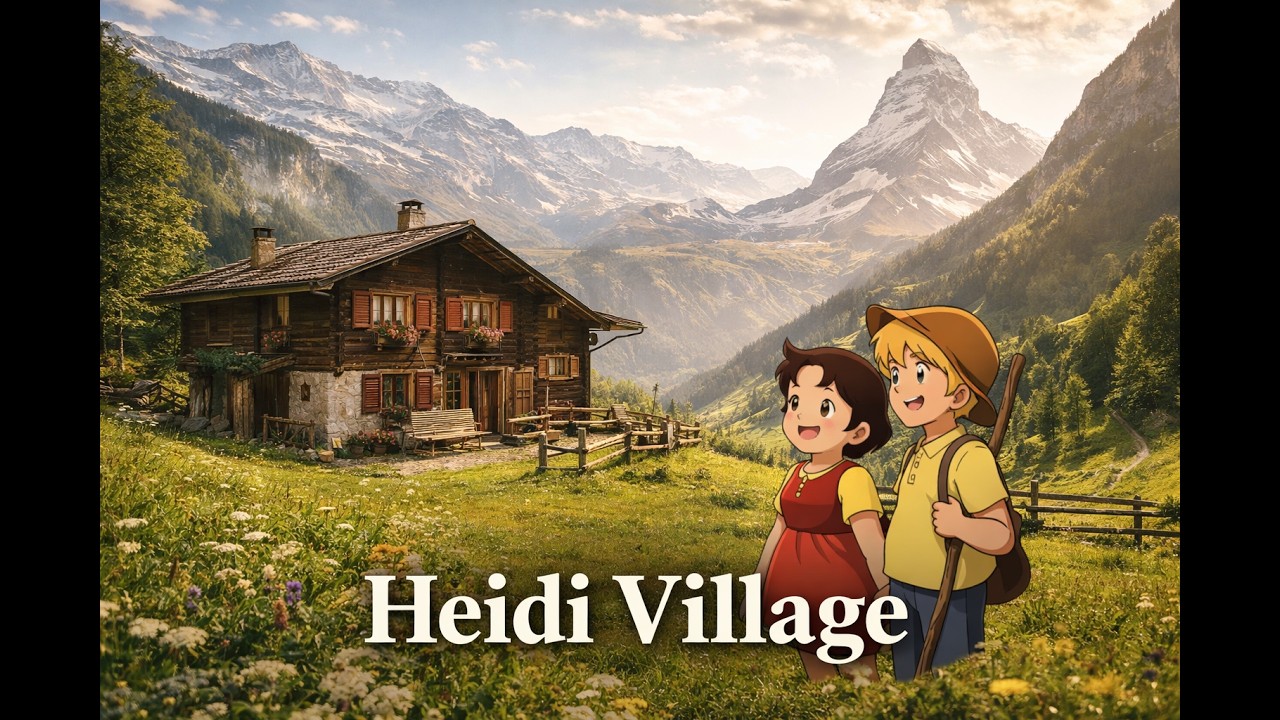 Heidi Village Switzerland | Inside Heididorf, Maienfeld