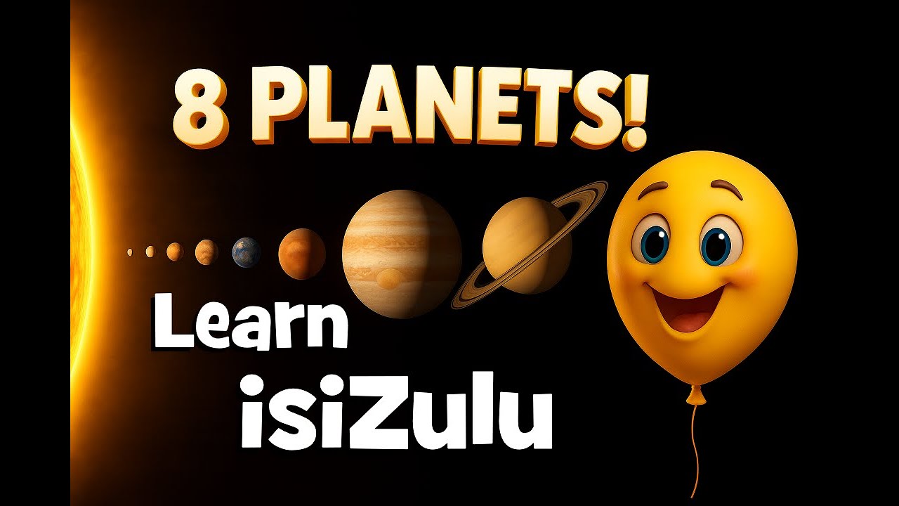 Bobo The Curious Balloon - Episode 3 -  isiZulu - 🌞🪐The Eight Planets 🚀✨