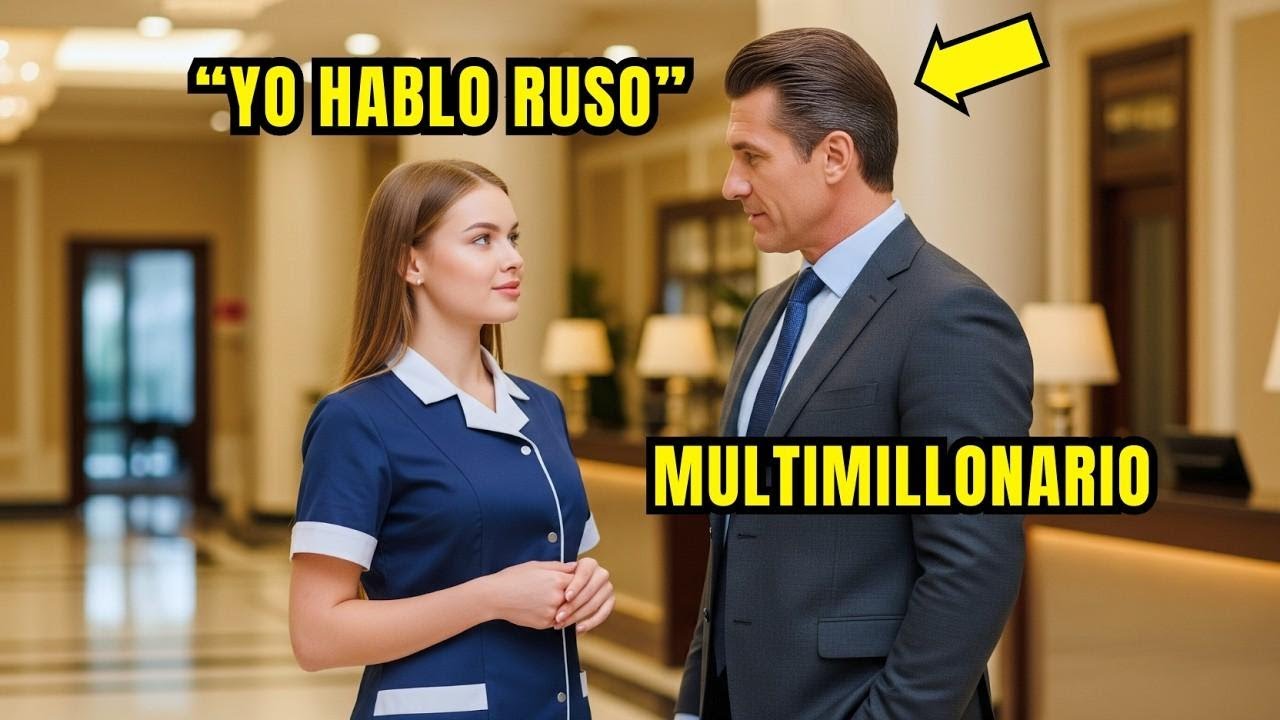 La conserje habló con el Multimillonario Ruso y salvó el trato de millones