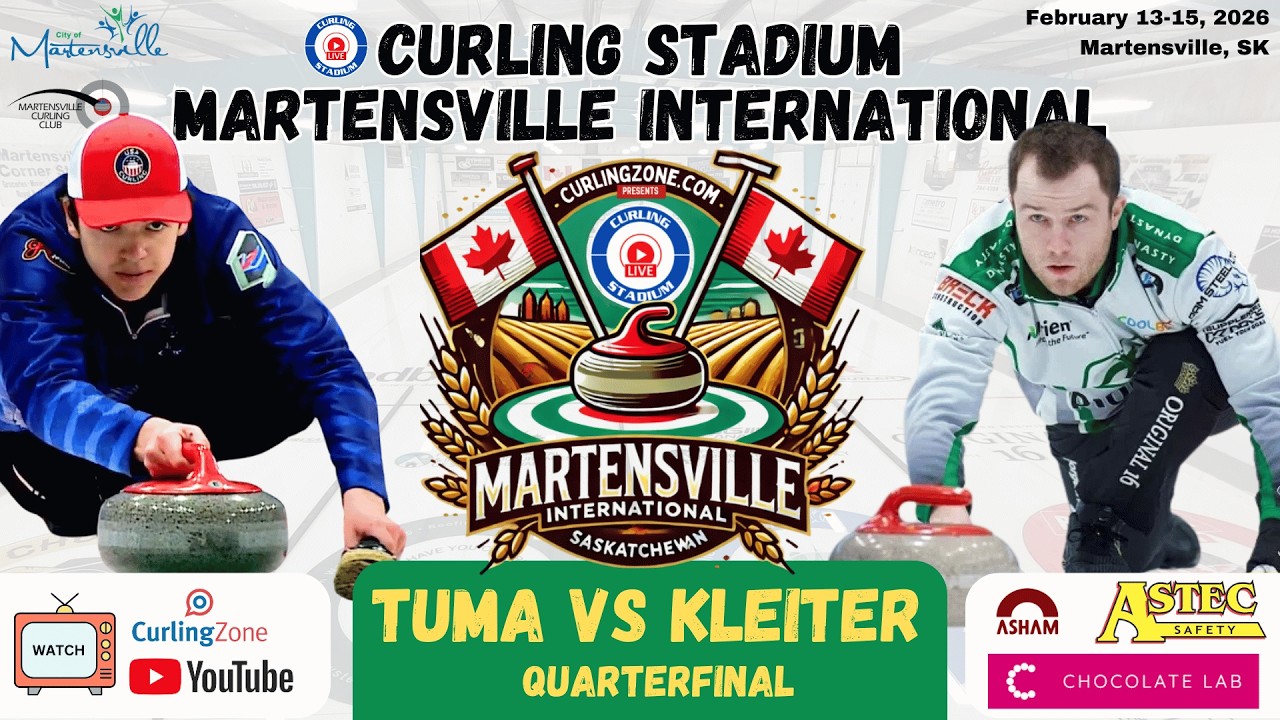 FEATURE: Rylan Kleiter vs. Kevin Tuma - QUARTERS - Curling Stadium Martensville International [1]