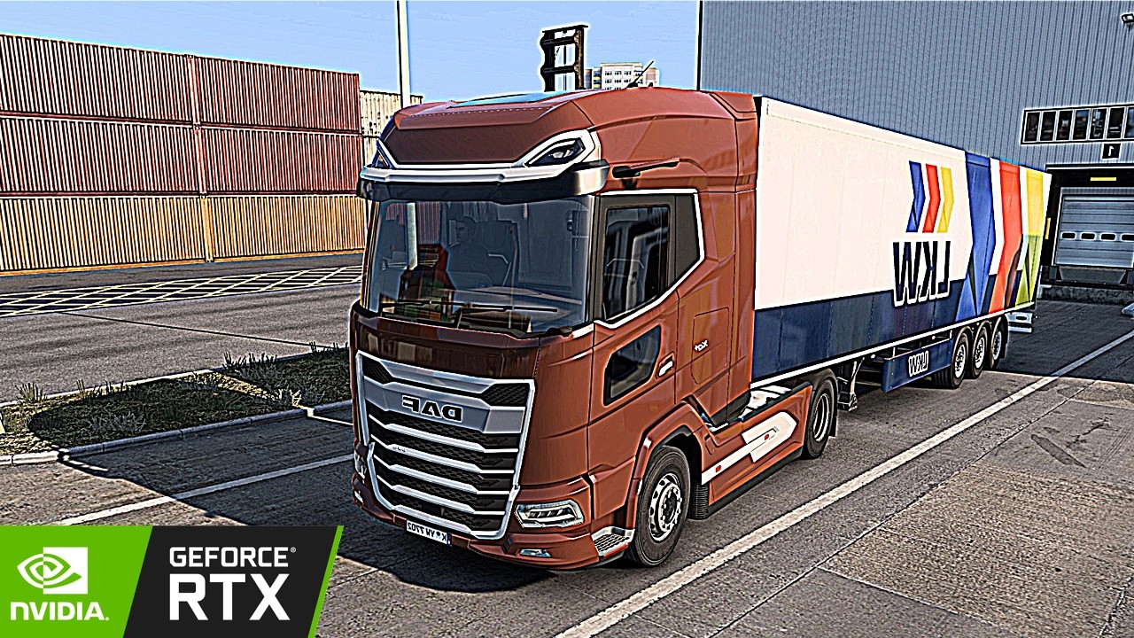 Driving the DAF Like a Boss in Euro Truck Simulator 2