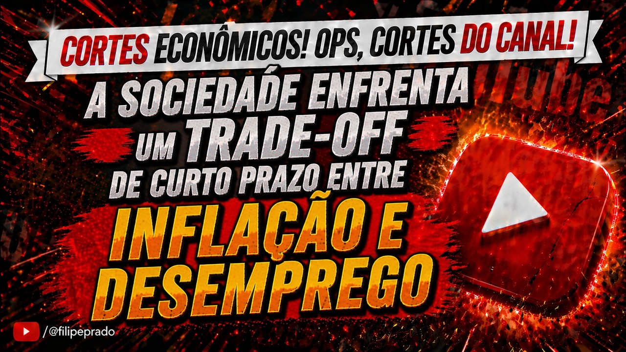 A sociedade enfrenta um trade-off de curto prazo entre inflação e desemprego