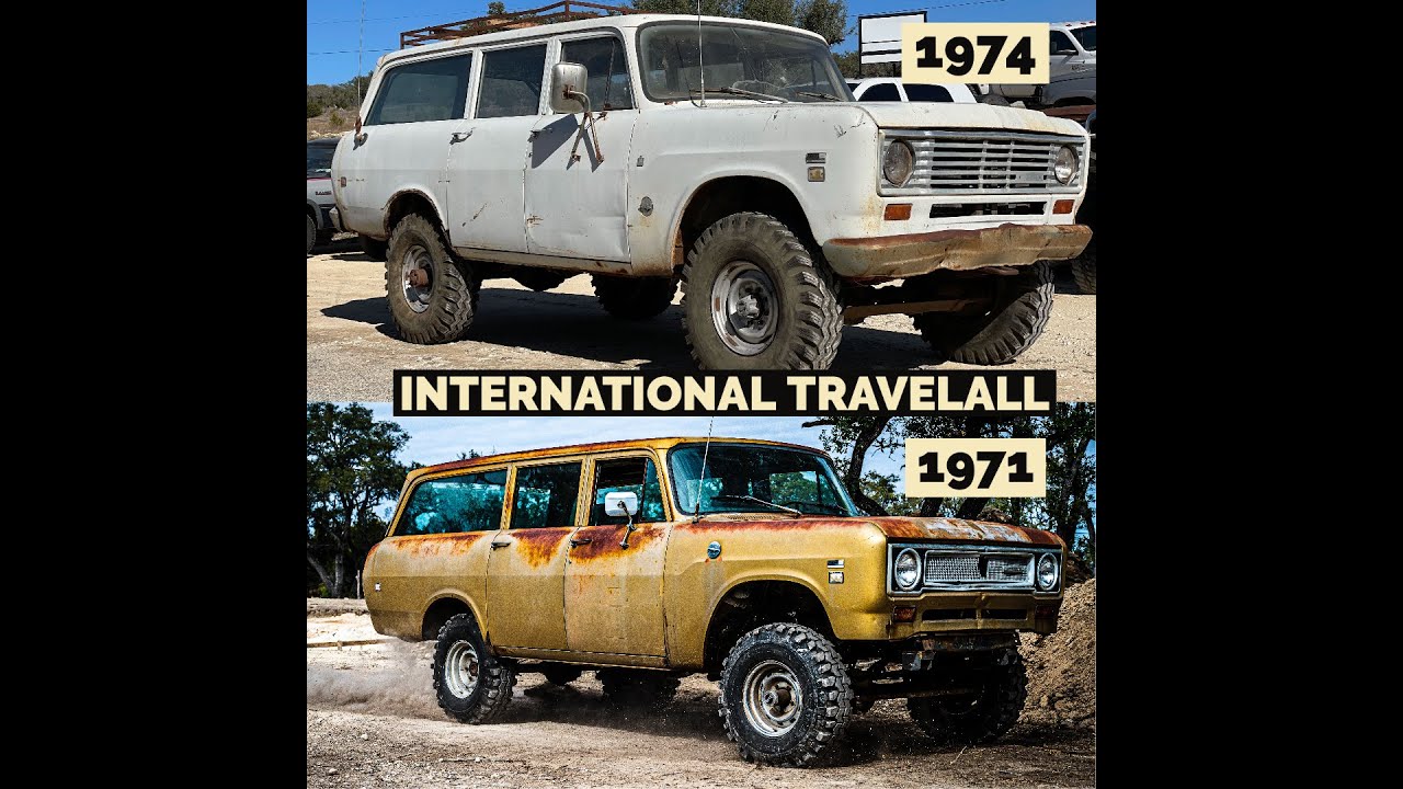 Тестирование полного привода в International Travelall 1971 года