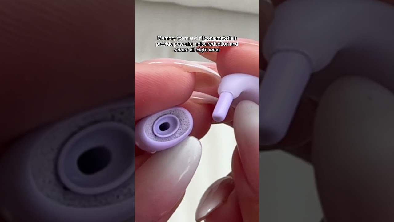 Sleep better with our sleep-specific earplugs